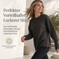 📢📢50%Rabatt!!!🎉✨Damen Sweatshirt mit Muschels-cut Saum und Rundhals