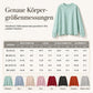 📢📢50%Rabatt!!!🎉✨Damen Sweatshirt mit Muschels-cut Saum und Rundhals