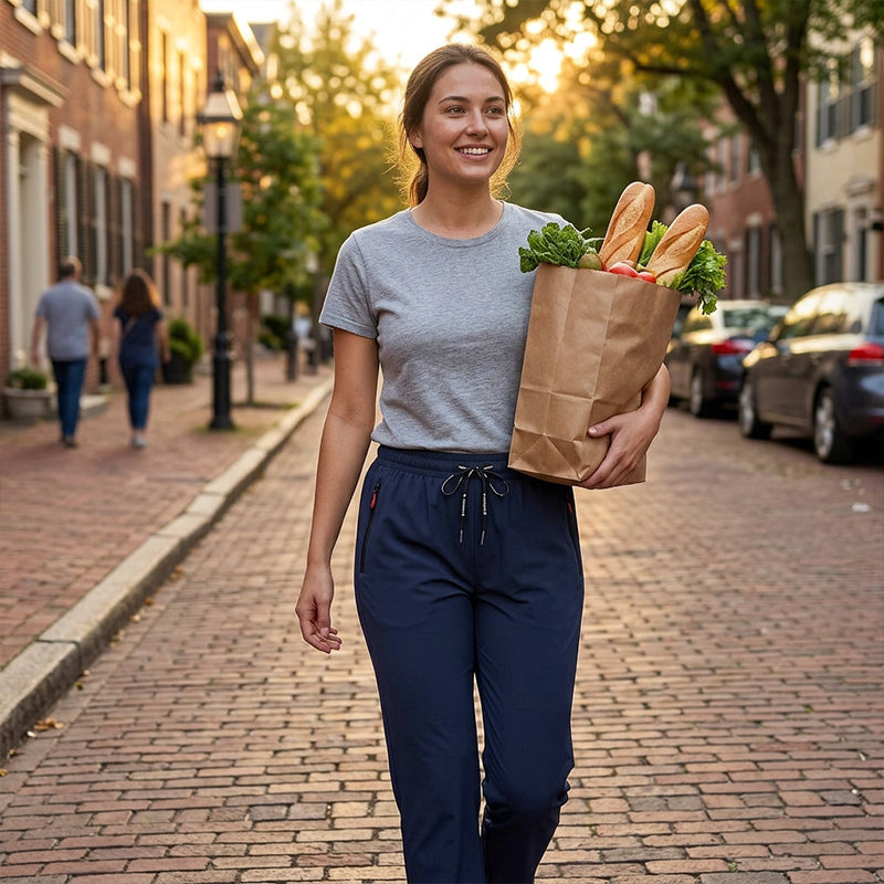 👖 💨 Damens leichte High-Waist Sportleggings – Flexibel, atmungsaktiv & perfekt für Yoga und Fitness 🧘‍♀️ ✨