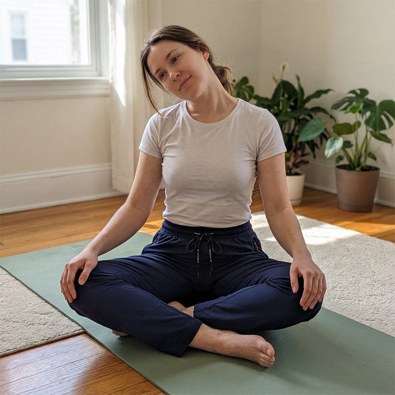 👖 💨 Damens leichte High-Waist Sportleggings – Flexibel, atmungsaktiv & perfekt für Yoga und Fitness 🧘‍♀️ ✨