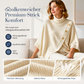 🍂 Lässig & feminin – Asymmetrischer Rollkragen-Poncho – Weicher Stoff, lockerer Schnitt & vielseitig kombinierbar