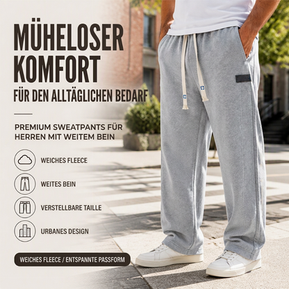 💨 Lässig & praktisch – Weitschlag-Jogginghose mit Taschen – Weicher Stoff, moderner Schnitt & vielseitig kombinierbar