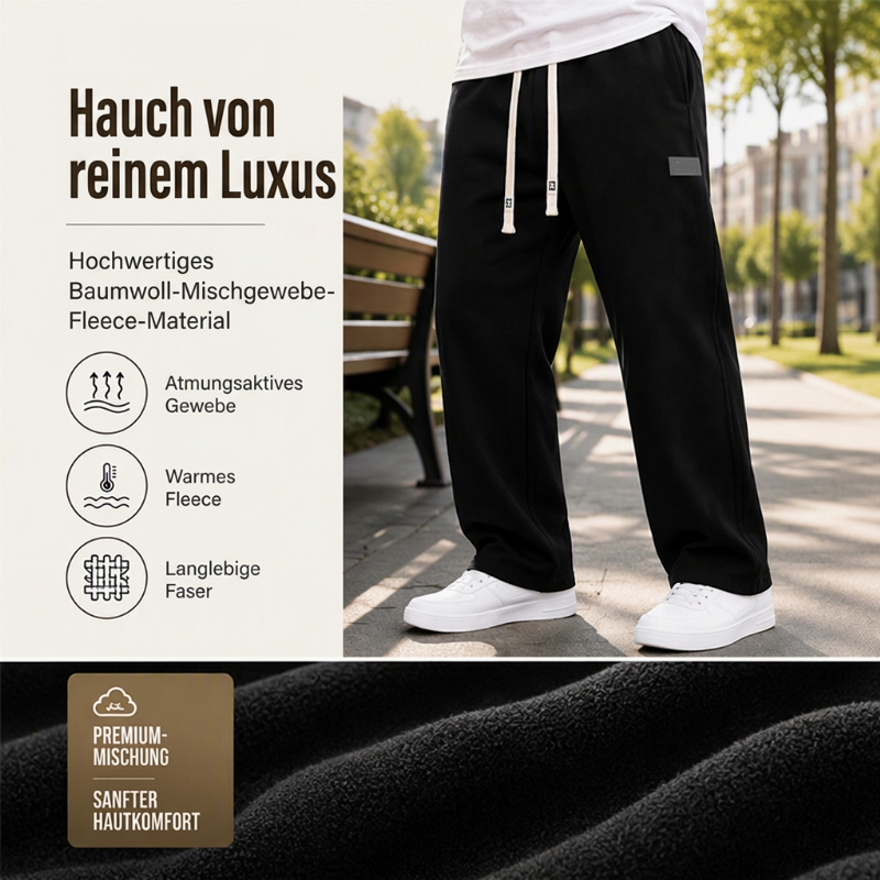 💨 Lässig & praktisch – Weitschlag-Jogginghose mit Taschen – Weicher Stoff, moderner Schnitt & vielseitig kombinierbar
