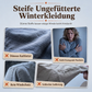 📢🎉50%Rabatt!!!🛍️✨Damen Winter Kapuzen-Sweatshirt mit Leinen-Druck und warmem Plüschfutter
