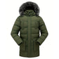 🔥Beliebtes Produkt ！✨Winddichte, warme mittellange Winterjacke für Herren