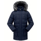 🔥Beliebtes Produkt ！✨Winddichte, warme mittellange Winterjacke für Herren