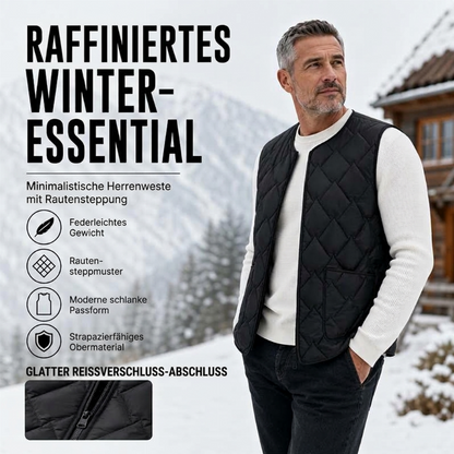 📢🎉50%Rabatt!!!🛍️✨Wärmebeständige Steppweste für Herren im Winter