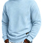 🏅 2000 Stück in 3 Tagen verkauft – schnell sein! Herren Langarm Jacquard Rundhals Sweatshirt Lockere Passform Verdickter Herbst Winter Oberteil Große Größen