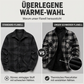 📢📢50%Rabatt!!!🎉✨Wärmflannelhemd Jacke für Herren im Winter Karomuster
