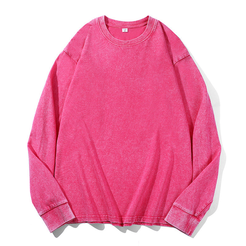 📢📢50%Rabatt!!!🎉✨Vintage gewaschenes Langarm-T-Shirt