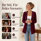 🧶Alles muss weg ✌ ✌  Damen Strickjacke mit Perlenbesatz – Weich, feminin & immer passend