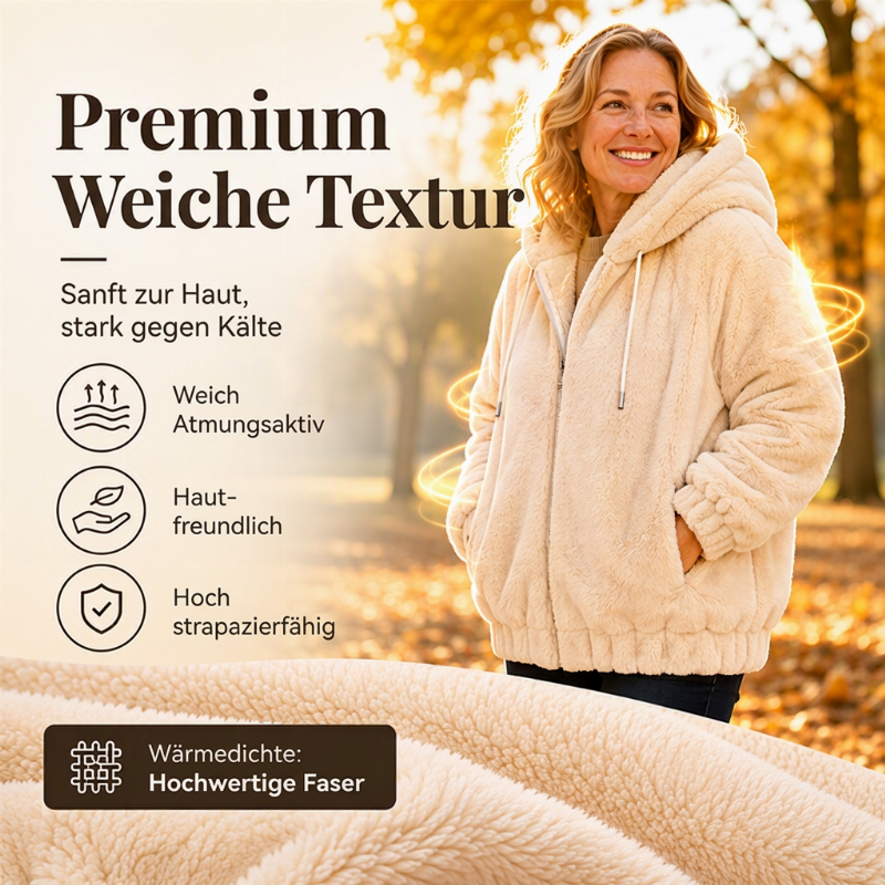 🏃‍♀️ Es wird im Akkord weggeschnappt – zögern Sie nicht!	Gemütliche Damen-Winterjacke mit Kapuze