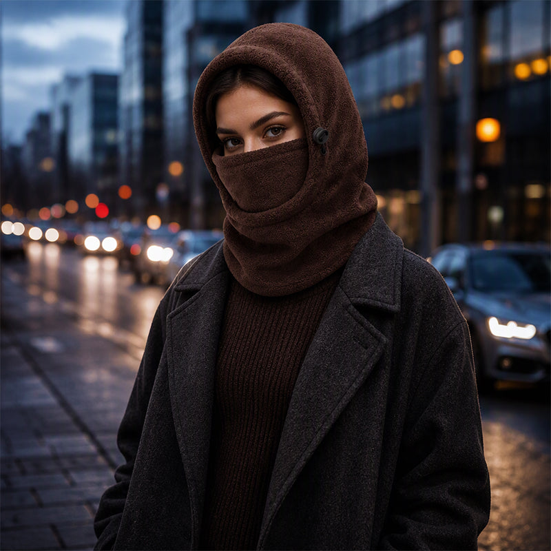 🗣️ 100.000 Leute schwärmen davon – probieren Sie es auch? Unisex winddichte wärmende Fahrrad-Balaclava-Mütze
