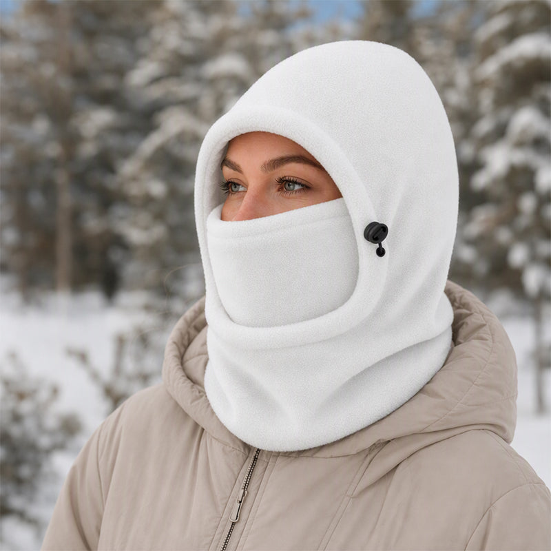 🗣️ 100.000 Leute schwärmen davon – probieren Sie es auch? Unisex winddichte wärmende Fahrrad-Balaclava-Mütze