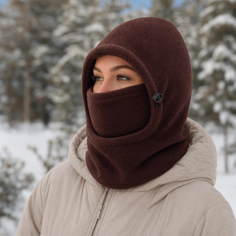 🗣️ 100.000 Leute schwärmen davon – probieren Sie es auch? Unisex winddichte wärmende Fahrrad-Balaclava-Mütze