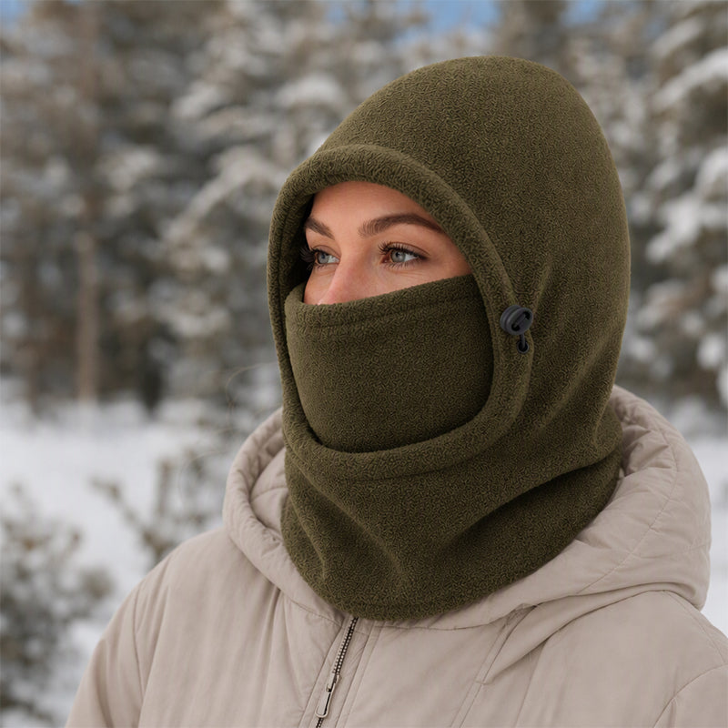 🗣️ 100.000 Leute schwärmen davon – probieren Sie es auch? Unisex winddichte wärmende Fahrrad-Balaclava-Mütze