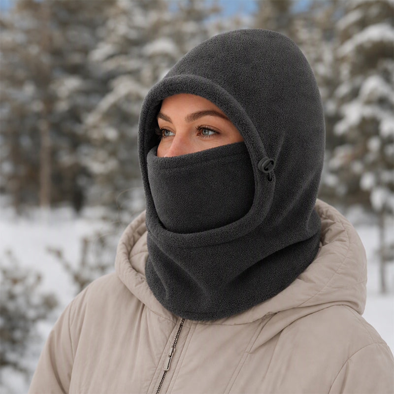 🗣️ 100.000 Leute schwärmen davon – probieren Sie es auch? Unisex winddichte wärmende Fahrrad-Balaclava-Mütze