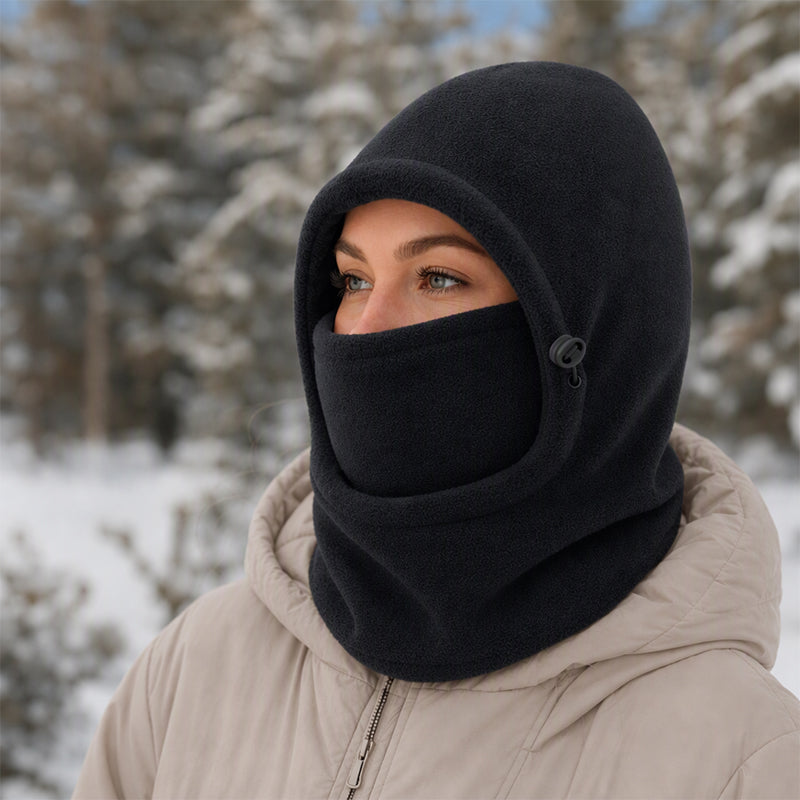 🗣️ 100.000 Leute schwärmen davon – probieren Sie es auch? Unisex winddichte wärmende Fahrrad-Balaclava-Mütze