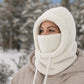 🗣️ 100.000 Leute schwärmen davon – probieren Sie es auch? Unisex winddichte wärmende Fahrrad-Balaclava-Mütze
