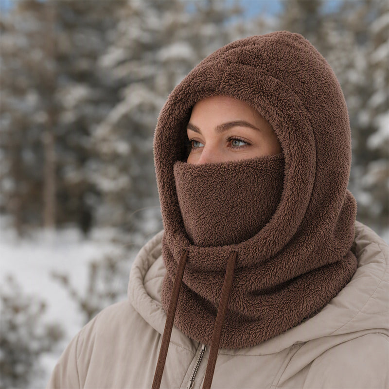 🗣️ 100.000 Leute schwärmen davon – probieren Sie es auch? Unisex winddichte wärmende Fahrrad-Balaclava-Mütze