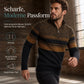 📢📢50%Rabatt!!!🎉✨Herren Winter Strickjacke mit Kapuze, kariert, mit Fleecefutter, dicker Mantel mit langen Ärmeln
