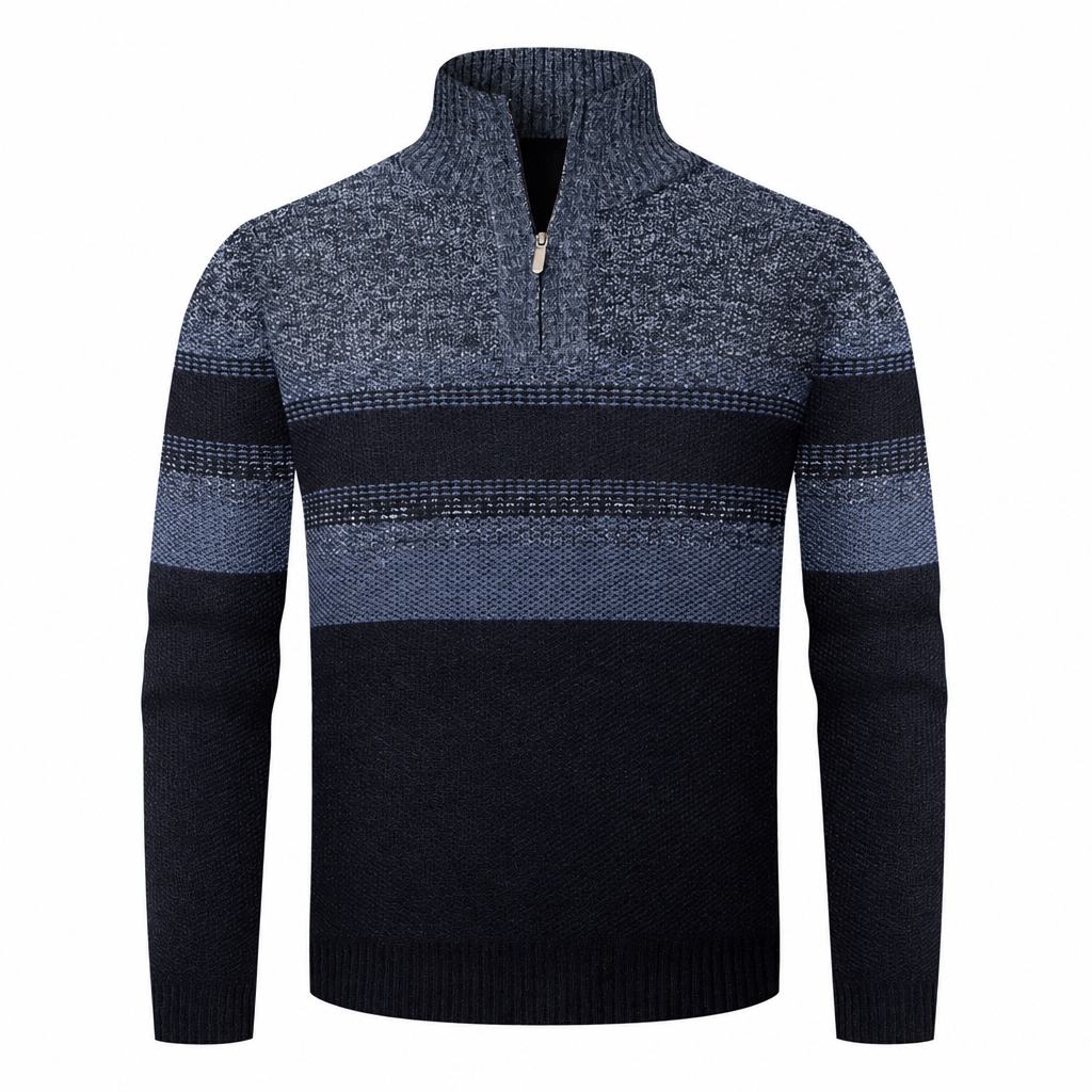 📢📢50%Rabatt!!!🎉✨Herren Winter Strickjacke mit Kapuze, kariert, mit Fleecefutter, dicker Mantel mit langen Ärmeln