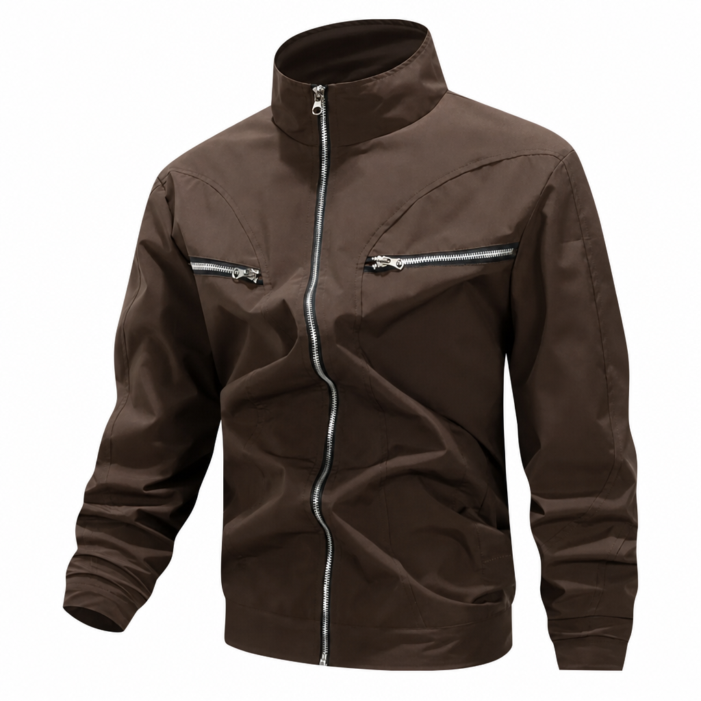 📢🎉50%Rabatt!!!🛍️✨Lässige Bomberjacke für Herren mit Stehkragen
