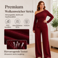 📢📢50%Rabatt!!!🎉✨Damen-Schulterfreies Langarmshirt mit Weitem Hosen Set