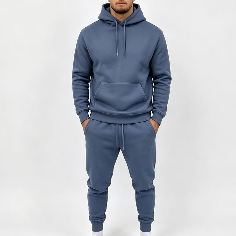 📢📢50%Rabatt!!!🎉✨Herren Kapuzen-Sweatshirt und Sweatpants zweiteiliges Trainingsanzug-Set