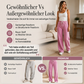 🔥Beliebtes Produkt ！✨Freizeit-Hose mit hoher Taille und weitem Bein für Damen