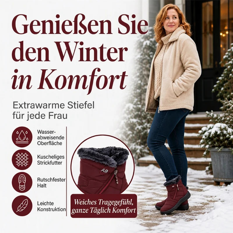 🔥Wasserdichte Schneestiefel👢🔥Kaufe 2, kostenloser Versand🔥