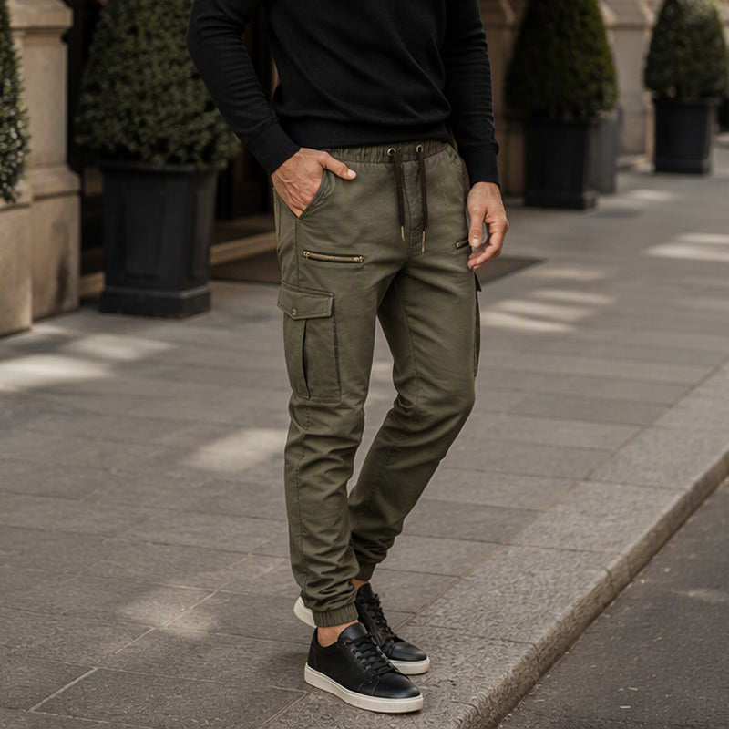 👖 Herren Freizeit Schmalzulauf Cargohose – Lässig, bequem & immer passend – Jetzt 50% Rabatt!