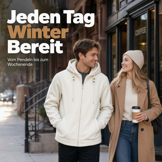 🧸 Unisex ultra-warmer Sherpa-Kapuzenpullover – Kuschelig, warm & immer passend – Jetzt 50% Rabatt!
