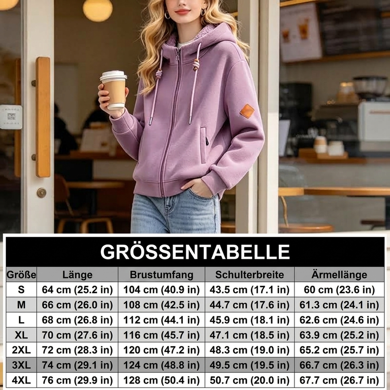 🧸 Unisex ultra-warmer Sherpa-Kapuzenpullover – Kuschelig, warm & immer passend – Jetzt 50% Rabatt!