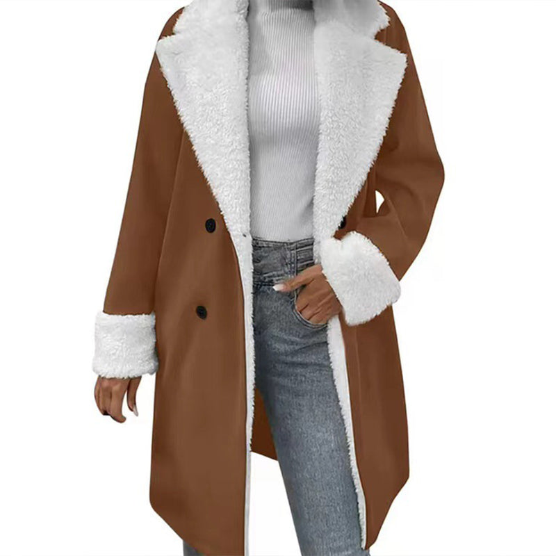 🔥 50% Rabatt 🧥 Eleganter Winter-Wollmantel für Damen