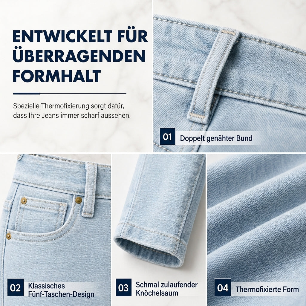 🔥Beliebtes Produkt ！✨Damen-Hochbund-Schlanke Bleistifthose