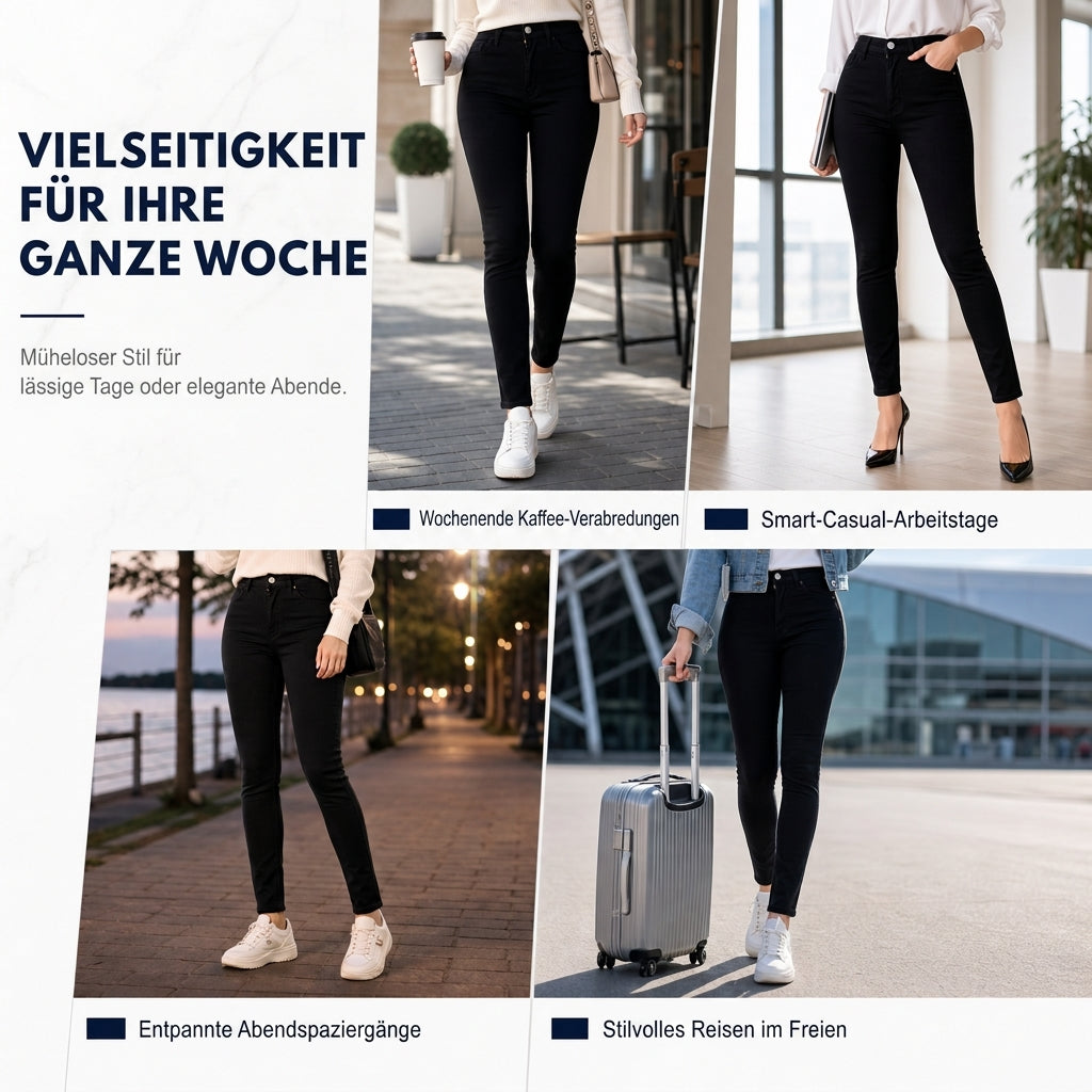 🔥Beliebtes Produkt ！✨Damen-Hochbund-Schlanke Bleistifthose