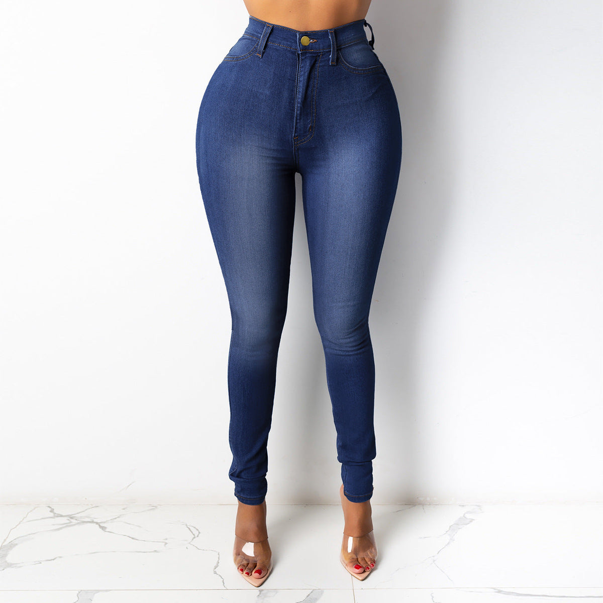 🔥Beliebtes Produkt ！✨Damen-Hochbund-Schlanke Bleistifthose