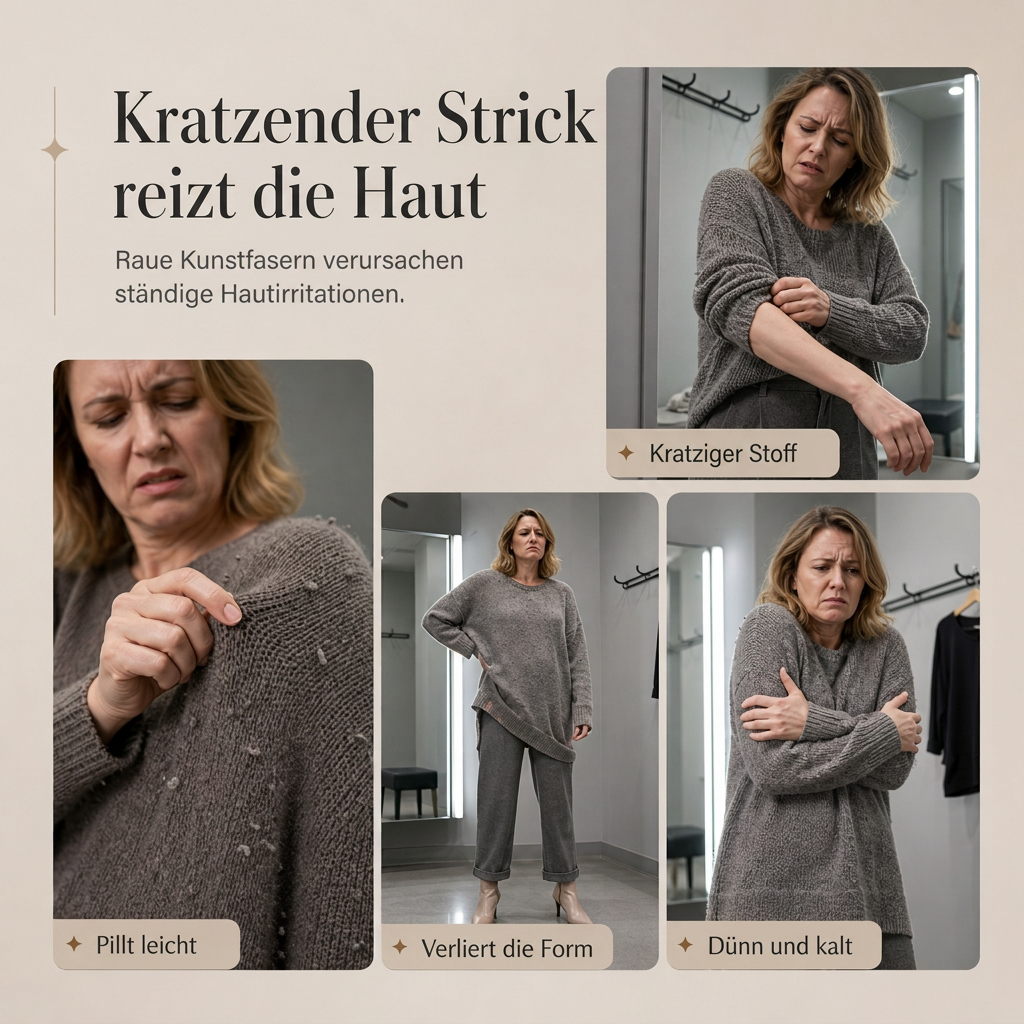 📢📢50%Rabatt!!!🎉✨Herbst-Winter Farbblock Strick Zweiteiler Damen – Verdickter Pullover und Rock