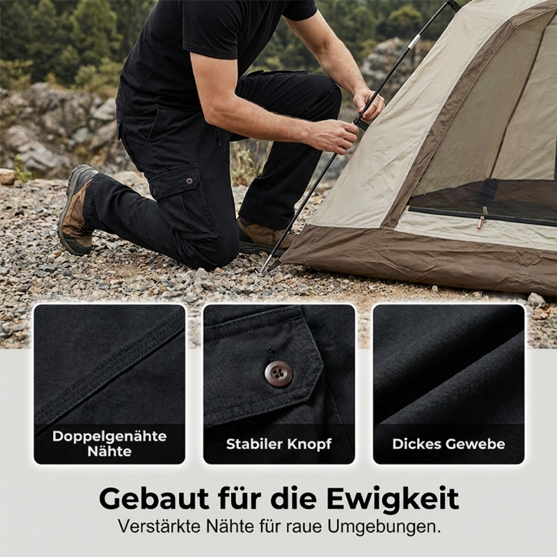 🔥Beliebtes Produkt ！✨Herren Cargo-Taktikhose aus Baumwolle