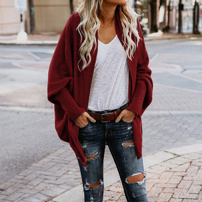 🙌 70% Wiederkaufquote Langärmelige Strickjacke