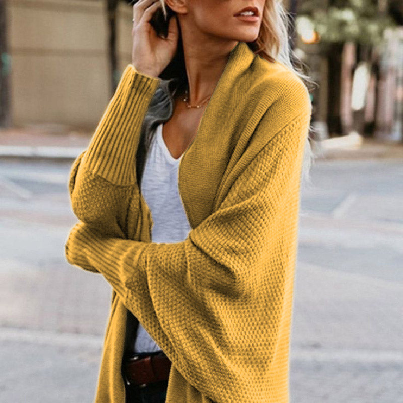 🙌 70% Wiederkaufquote Langärmelige Strickjacke