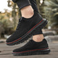 🚨 Eilmeldung: 50% endet heute Nacht! Atmungsaktive, leichte Strick-Sneaker für Herren mit Patchwork-Design