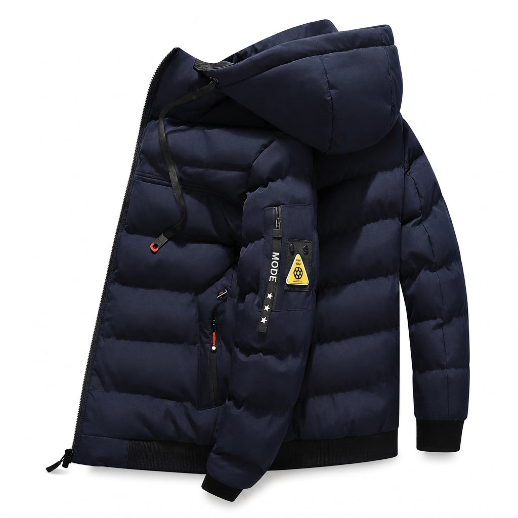 🔥Beliebtes Produkt ！✨Wendbare warme Kapuzenjacke für Herren