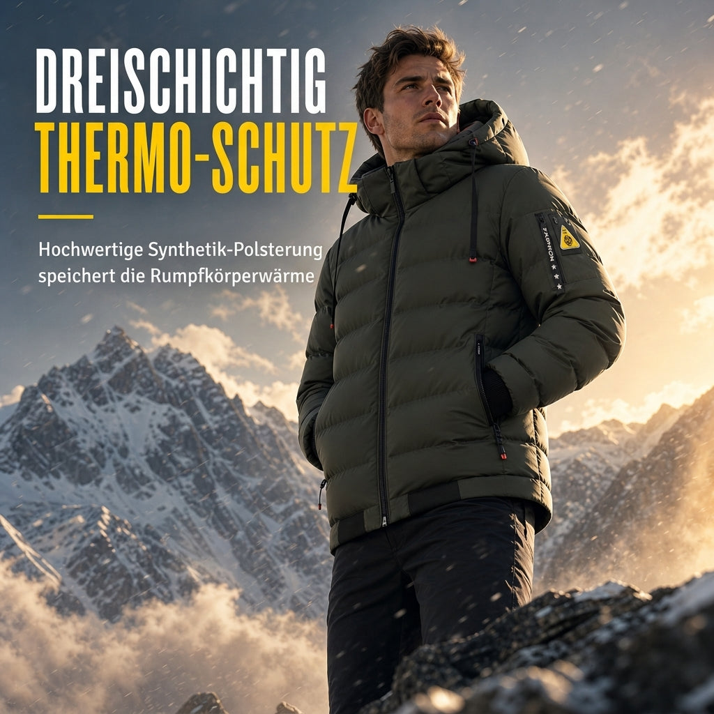 🔥Beliebtes Produkt ！✨Wendbare warme Kapuzenjacke für Herren