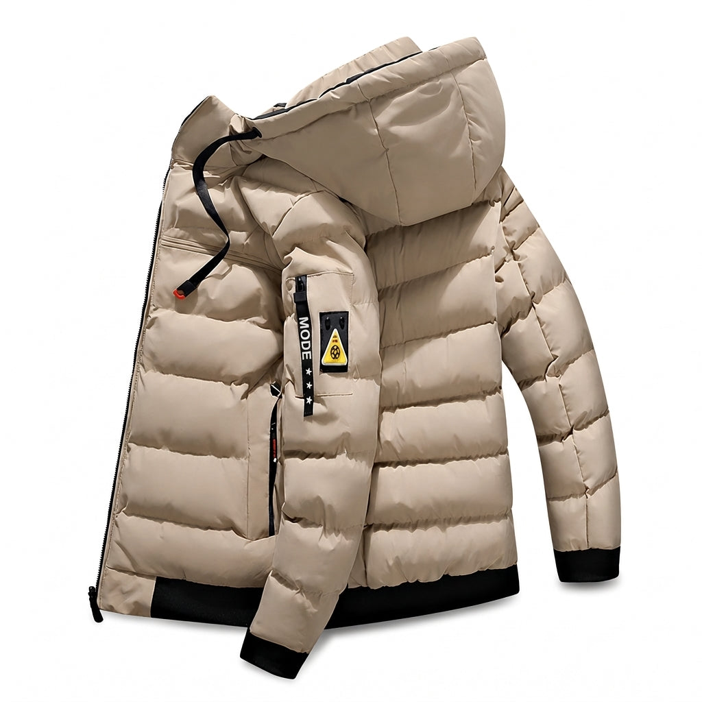 🔥Beliebtes Produkt ！✨Wendbare warme Kapuzenjacke für Herren