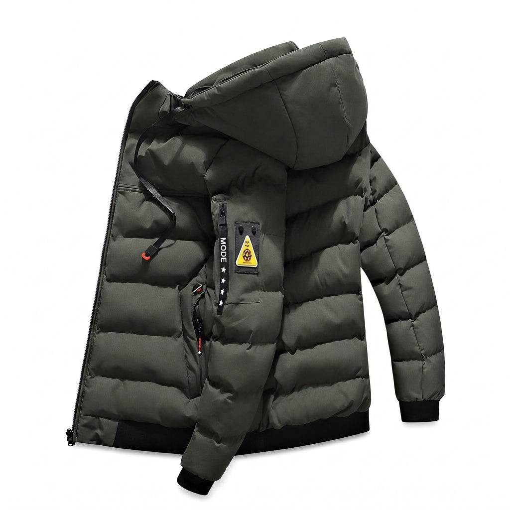 🔥Beliebtes Produkt ！✨Wendbare warme Kapuzenjacke für Herren