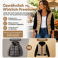 📢🎉Ausverkauf! Unter Selbstkostenpreis🛍️✨Damen Farbblock gesteppte Kapuzenjacke