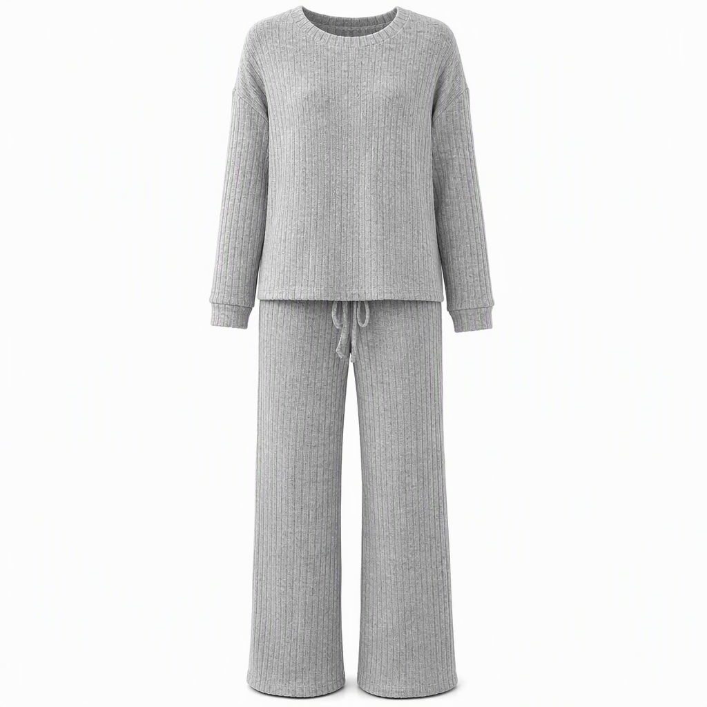 🔥Beliebtes Produkt ！✨Freizeit-Loungewear-Set aus Strick für Damen