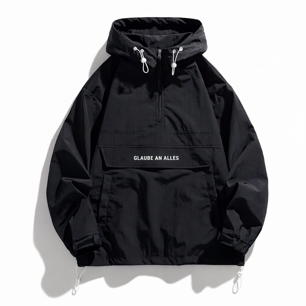 📢📢50%Rabatt!!!🎉✨Wasserabweisende Outdoor-Wanderjacke mit Kapuze und mehreren Taschen